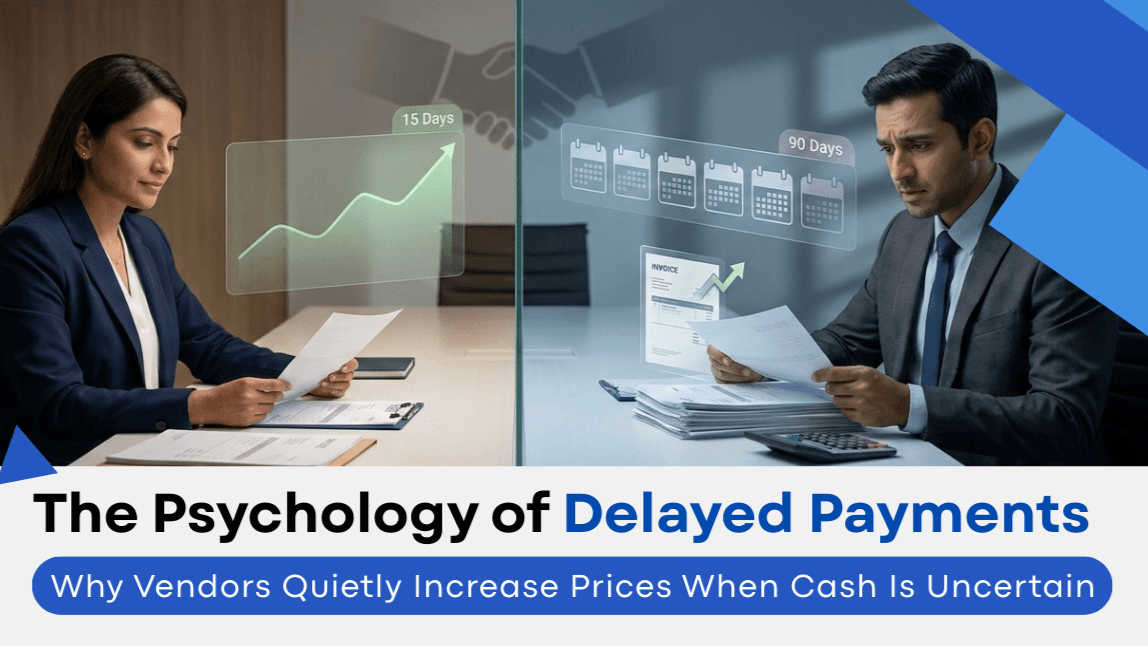 The Psychology of Delayed Payments: Why Vendors Quietly Increase Prices When Cash Is Uncertain