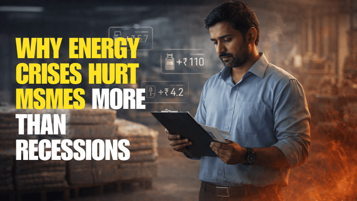 Why Energy Crises Hurt MSMEs More Than Recessions